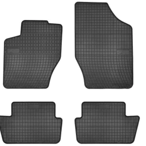 Covorașe din cauciuc Frogum pentru Peugeot 308 (2007-2013), 4 părți, negru