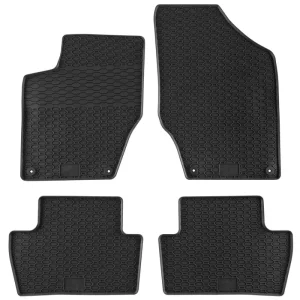 Covorașe din cauciuc Geyer&Hosaja pentru Peugeot 308 (2007-2013) - 4 părți, negru