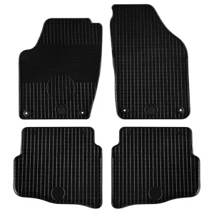 Covorașe din cauciuc Gumarny Zubri pentru VW Polo (2001-2009) găuri rotunde