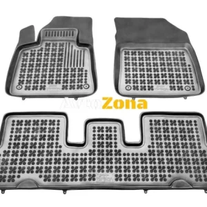 Covorașe din cauciuc pentru Citroen C4 Picasso II (2013+) - 7 locuri - tip bazin