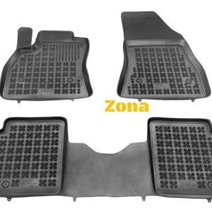 Covorașe din cauciuc pentru Fiat 500L / 500L Trekking / 500L Living (2013+) - 7 locuri - tip bazin