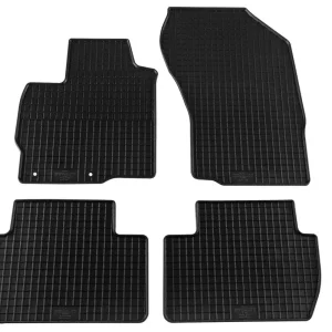 Covorașe din cauciuc Petex pentru Peugeot 4007 (2007-2012), 4 părți, negru