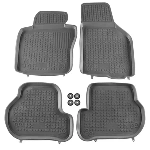 Covorașe din cauciuc Rezaw-Plast pentru VW Golf V (2003-2008) - gri