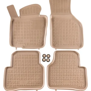 Covorașe din cauciuc Rezaw-Plast pentru VW Passat B6/B7 (2005-2014) - bej