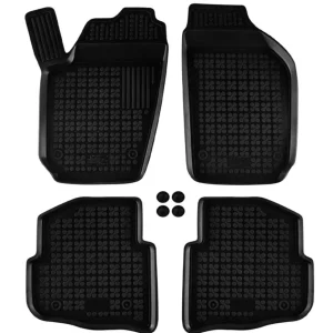 Covorașe din cauciuc Rezaw-Plast pentru VW Polo (2001-2009) - tip bazin