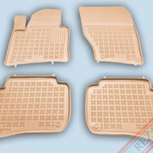 Covorașe din cauciuc Rezaw-Plast pentru VW Touareg II (2010-2018) - bej