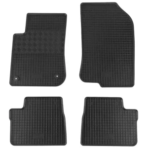 Covorașe din cauciuc Rigum pentru Peugeot 2008 (2013-2019), 4 părți, negru