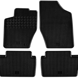 Covorașe din cauciuc Rigum pentru Peugeot 307 (2001-2007) - 4 părți, negru