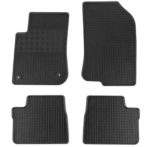 Covorașe din cauciuc Rigum pentru Peugeot 208 (2012-2019) - 4 părți, negru