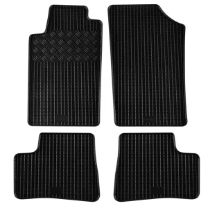 Covorașe din cauciuc Rigum pentru Peugeot 206 (2000-2007) - 4 părți, negru