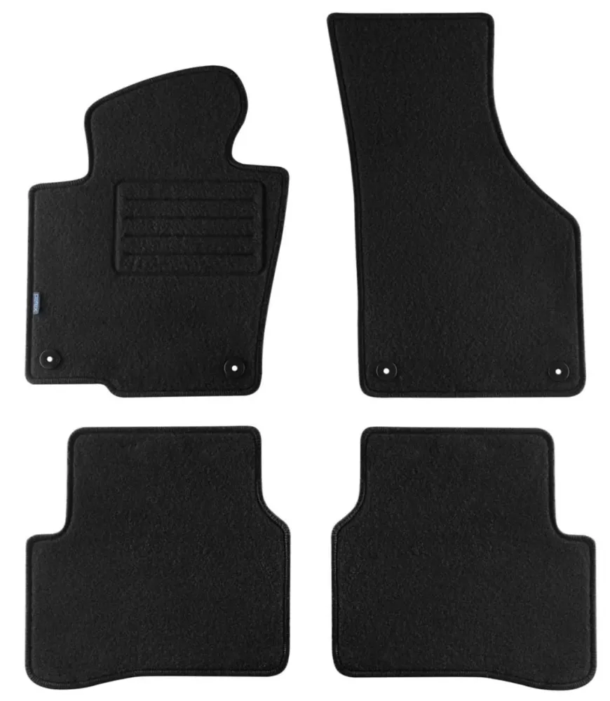 Covorașe Petex pentru VW Passat B6/B7 (2005-2010) Rex găuri ovale