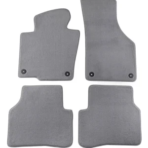 Covorașe Petex pentru VW Passat B6/B7 (2005-2010) Comet gri găuri rotunde