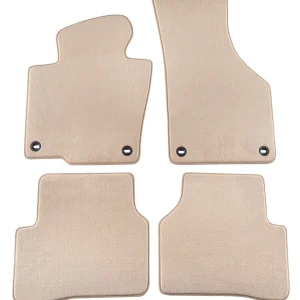 Covorașe Petex pentru VW Passat B6/B7 (2005-2010) Comet bej găuri ovale