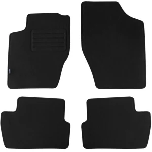 Covorașe Petex pentru Peugeot 307 hatchback/combi (2001-2007) Rex, 4 părți, negru, grip B232