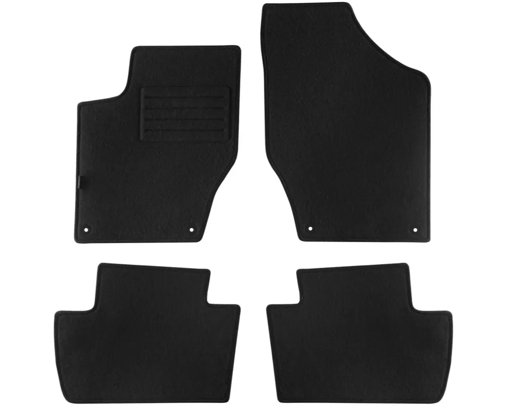 Covorașe Petex pentru Peugeot 308 hatchback/combi (2007-2014) Rex, 4 părți, negru, grip B044