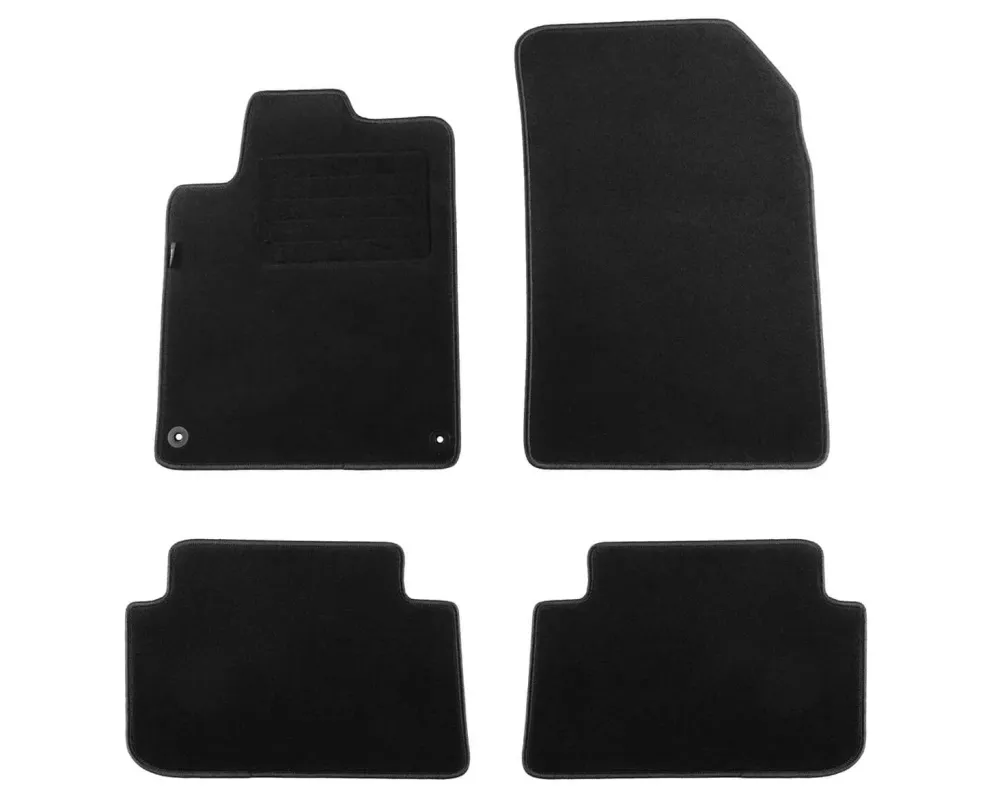 Covorașe Petex pentru Peugeot 407 coupe (2006-2011) Rex, 4 părți, negru