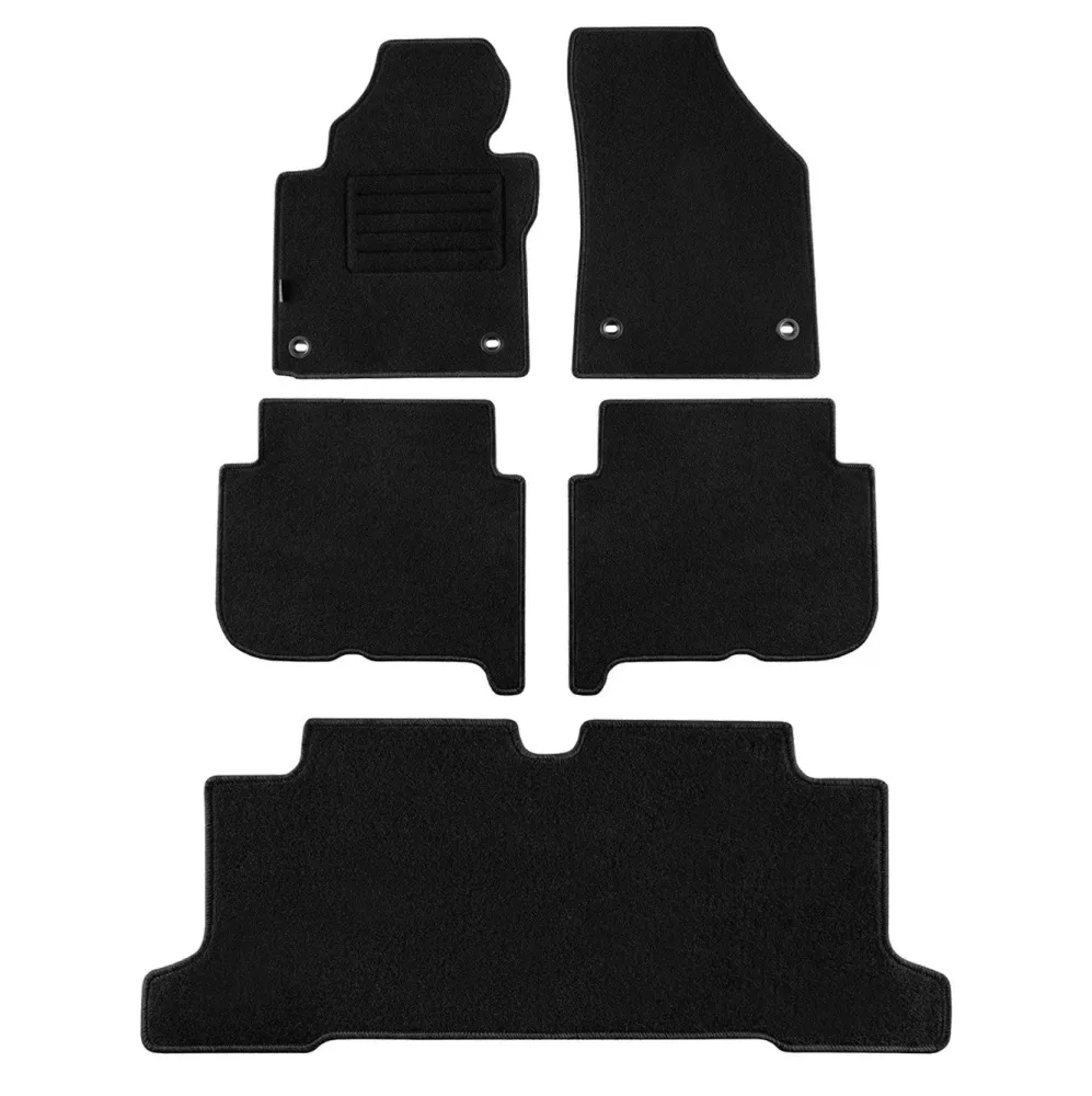 Covorașe Petex pentru VW Touran (2003-2007) 7 locuri, 5 piese,