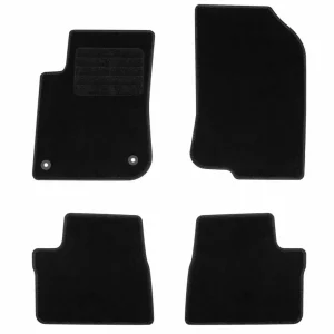 Covorașe Rigum pentru Peugeot 2008 (2013-2020) - 4 părți, negru