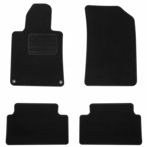 Covorașe Rigum pentru Peugeot 508 (2011-2019) - 4 părți, negru