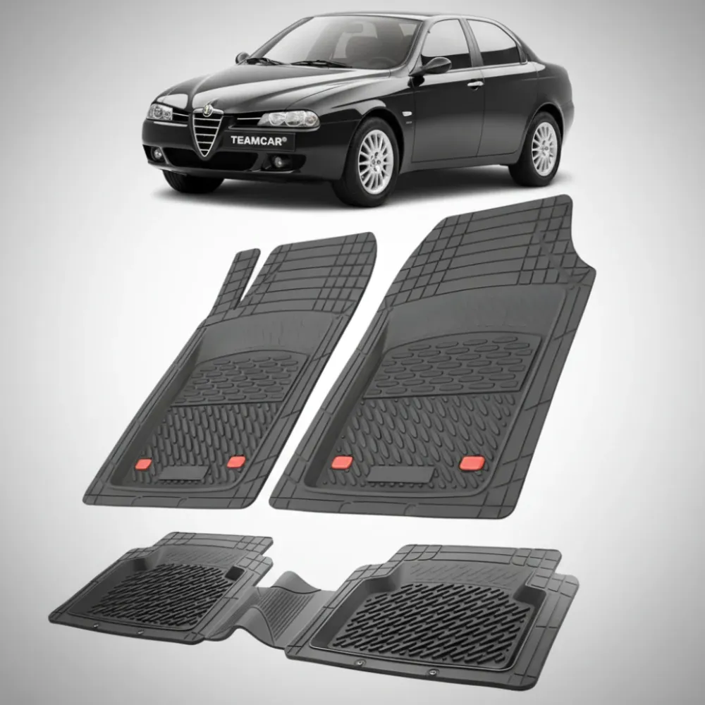 Covorase Alfa Romeo 156 Generatia I Compatibile 1997-2003 | Black