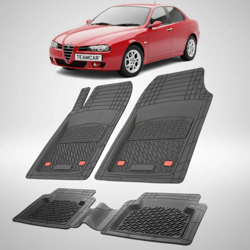Covorase Alfa Romeo 156 Generatia II Compatibile 2003-2006 | Black