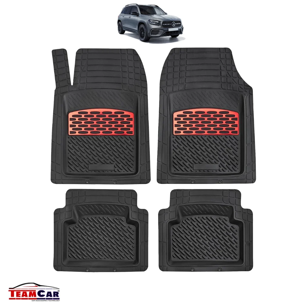 Covorase Auto TeamCar® Compatibile Mercedes-Benz GLB X247 (2019–2025) Red