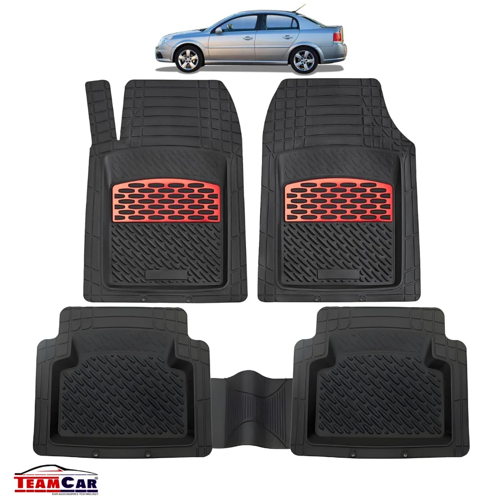 Covorase Auto TeamCar® Tip Tavita Compatibile Opel Vectra C (2002-2008) Red