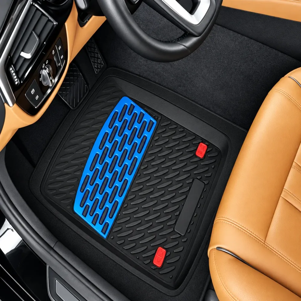 Covorase Auto TEAMCAR® Tip Tăvită pentru BMW X3 E83 2003-2010, Blue