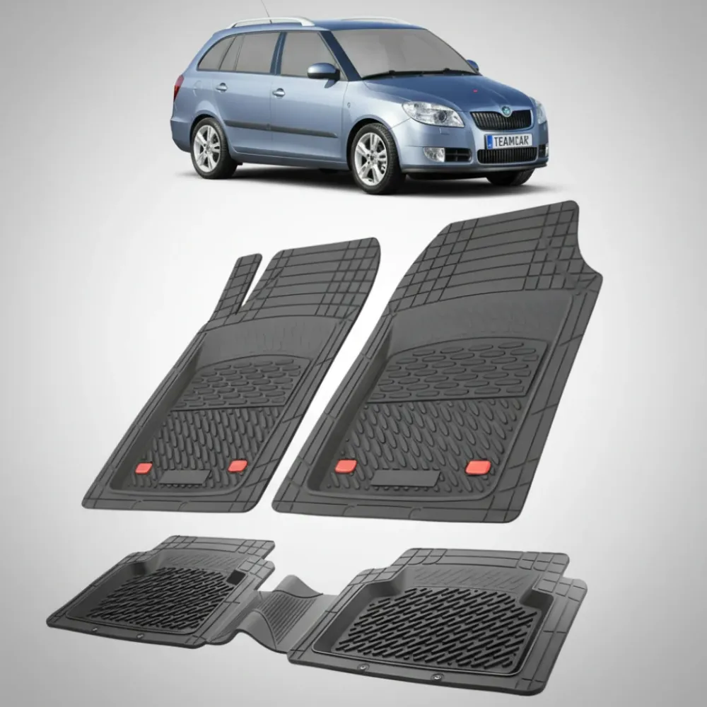Covorase Skoda Fabia II Compatibile Combi 2007-2014 | Black