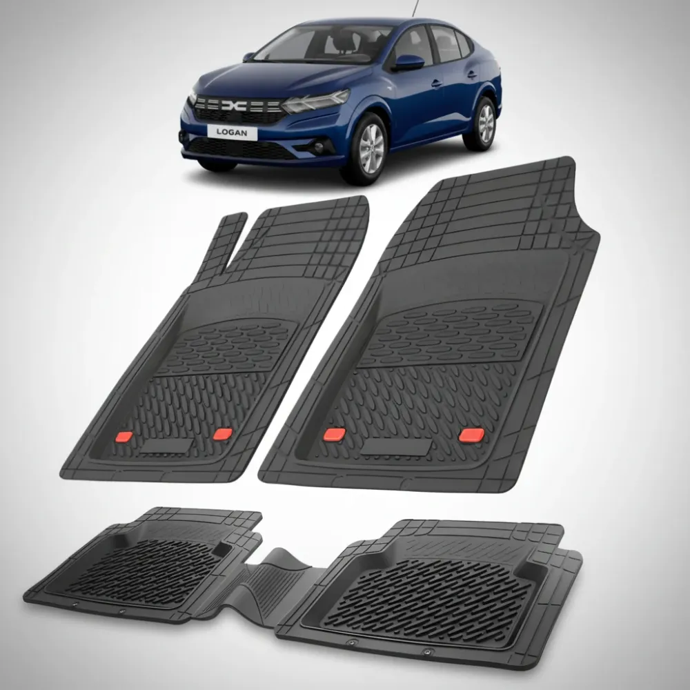 Covorase Tip Tavita Compatibile Dacia Logan III 2023-2026 , Negru