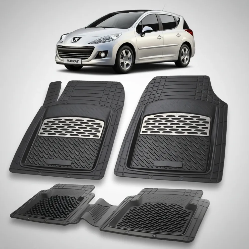 Covorase Tip Tavita Compatibile Peugeot 207 SW (2009-2012)-Silver