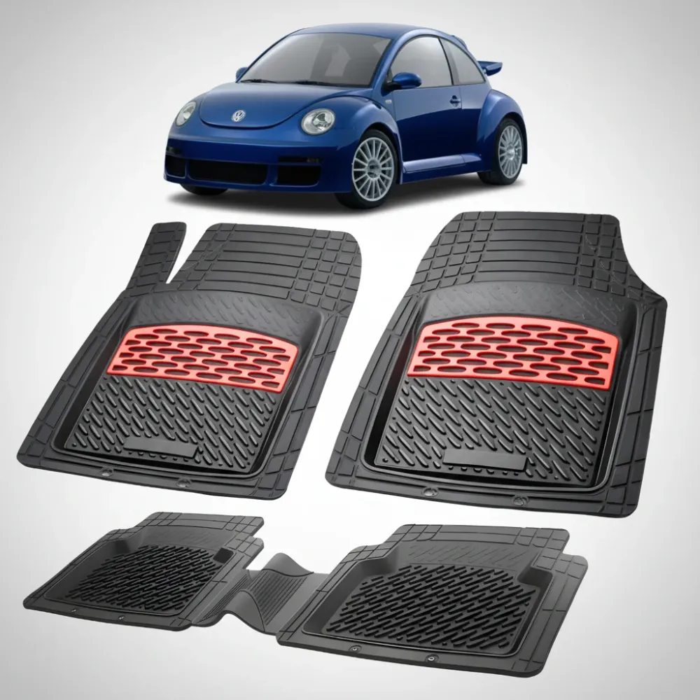 Covorase Tip Tavita Compatibile Volkswagen New Beetle 1997-2010 , Red