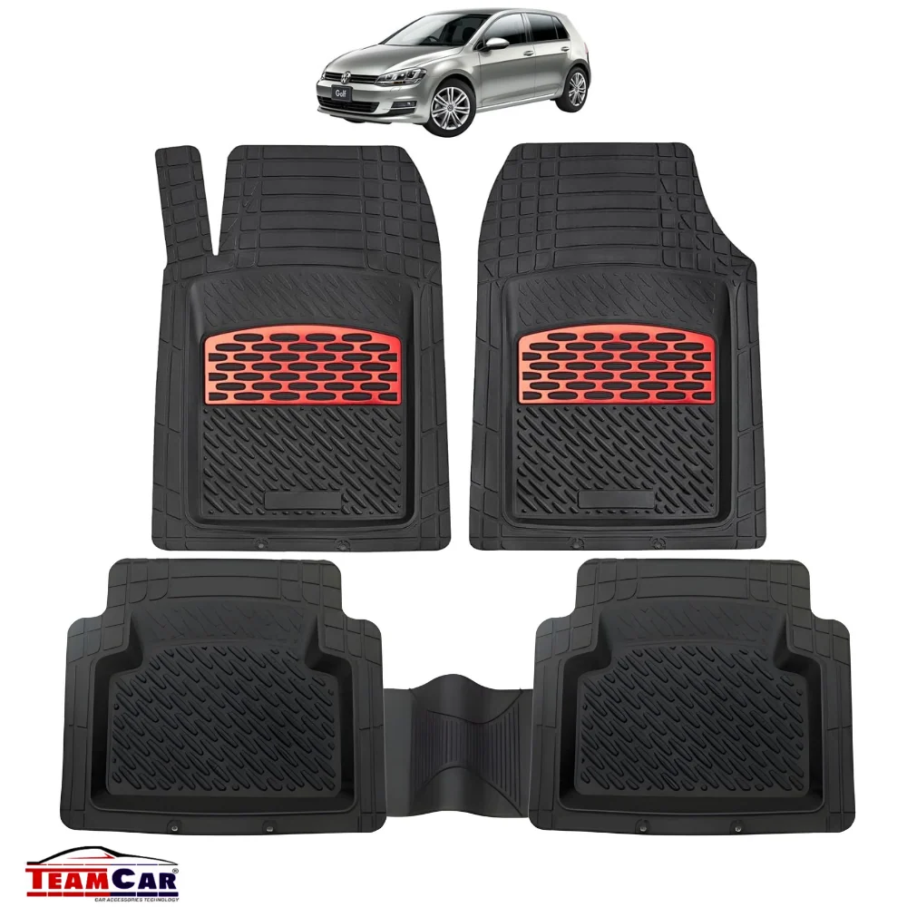Covorase Volkswagen Golf 7 Hatchback 5 usi Tip Tavita Compatibile (2012–2020) Red