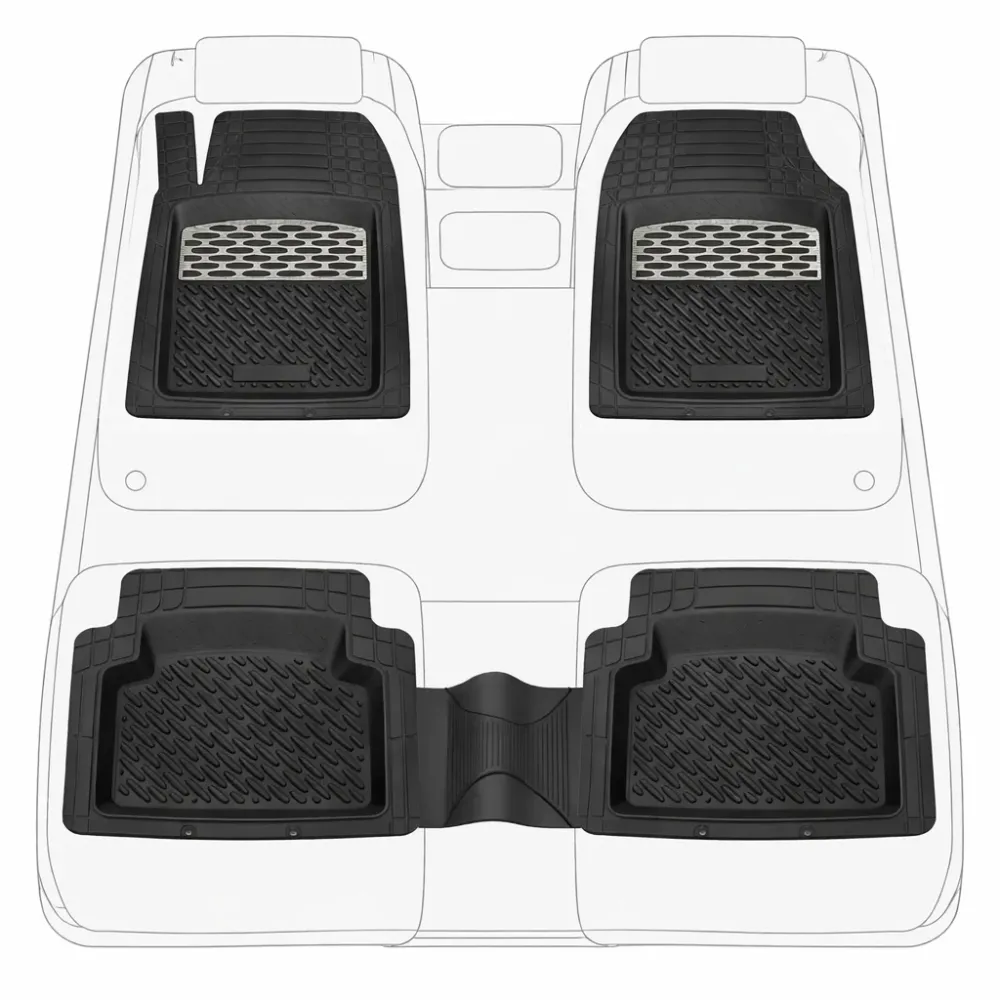 Covorase Volkswagen Tiguan AD1 SUV Compatibile 2007-2016 | Silver