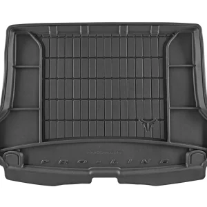 Căptușeală din cauciuc Frogum Pro-Line pentru Peugeot 308 break (2007–2013) cu 7 locuri, cu al treilea rând de scaune rabatat