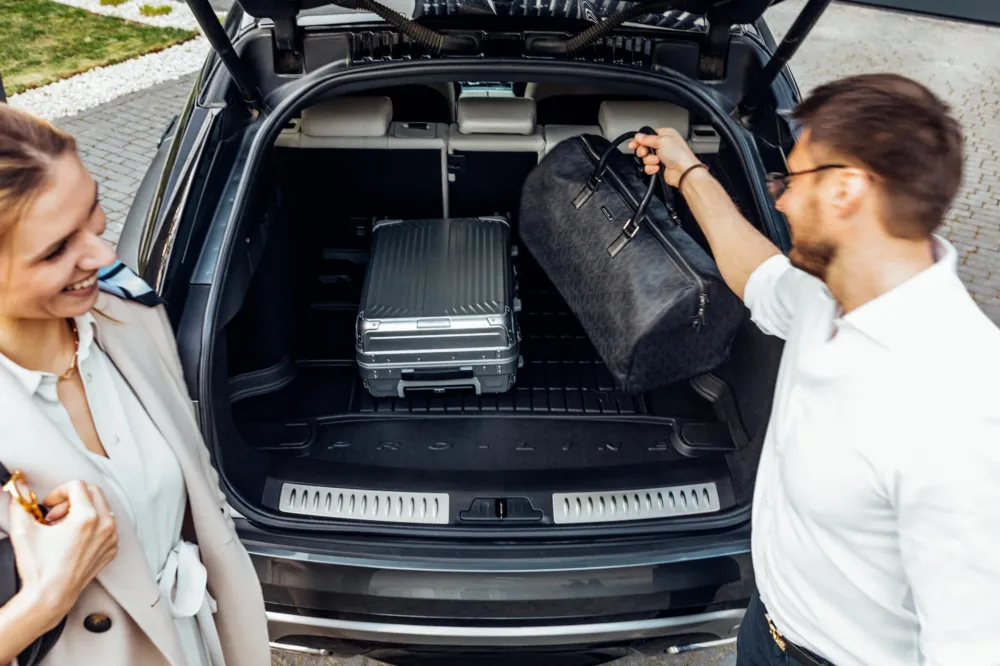 Căptușeală din cauciuc Frogum Pro-Line pentru portbagajul Skoda Karoq (2017+) – fără poziție pentru portbagaj, versiune cu...