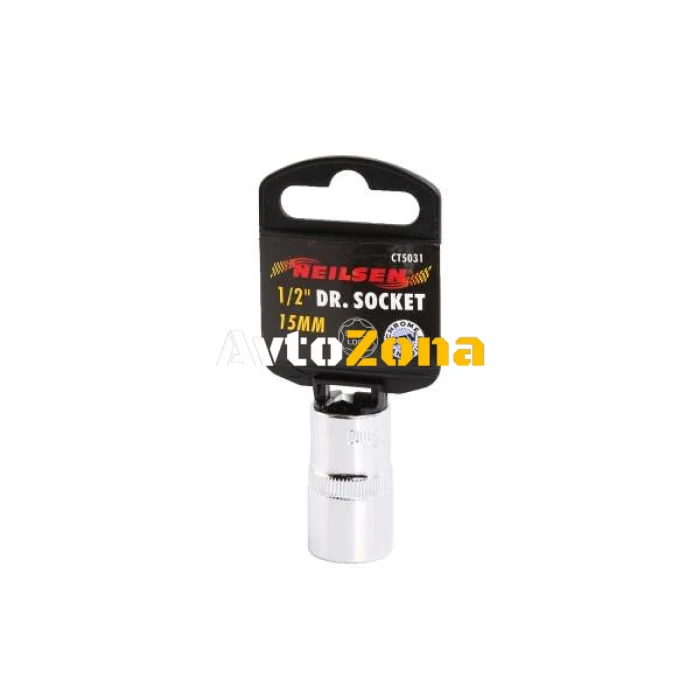 15 mm - crom vanadiu Super Lock 1/2 cap filetat - Neilsen Tools