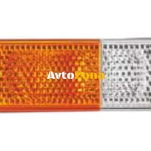 Far dreapta față, far cu intermitent, pentru MF Massey Ferguson 240-285, 24V, cu bec și cablu