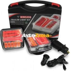 Fără fir fără fir cu magnet 12V 24V Led Stop Lumini pentru remorcă Caravană