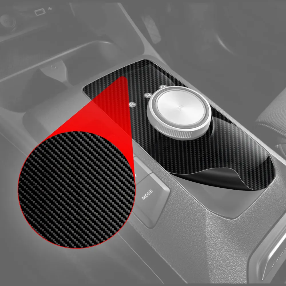 Folie de protecție 5în1 pentru consola centrală - Kia XCeed (2018-2025) Aspect carbon lucios