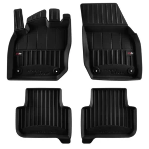 Frogum 3D Rubber Floor Mats pentru Volkswagen Tiguan (2024+) benzină și diesel / fără Mild Hybrid
