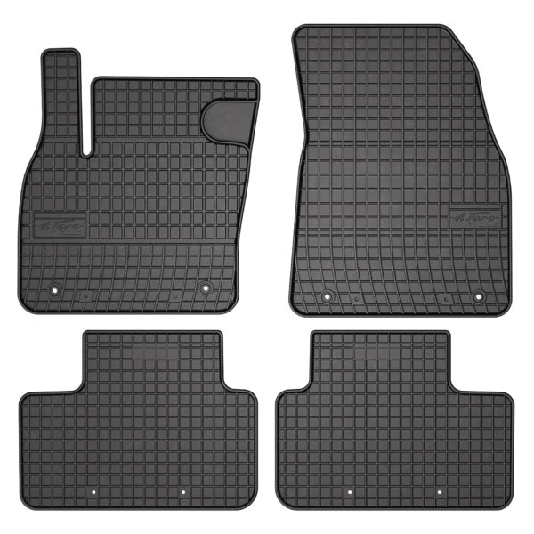 Frogum tălpi interioare din cauciuc pentru Volvo XC40 (2017+), set de 4, negru