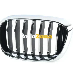 Grilă centrală cu crom și negru M Design pentru BMW X3 G01 (11.2017+)
