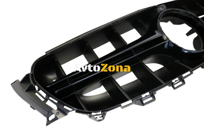 Grilă centrală pentru Mercedes E-Class W213 S213 C238 A238 (2016-2019) Design negru E63