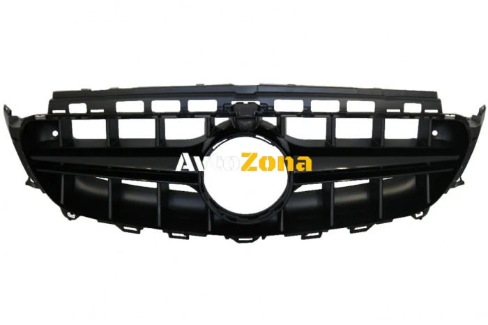 Grilă centrală pentru Mercedes E-Class W213 S213 C238 A238 (2016-2019) Design negru E63