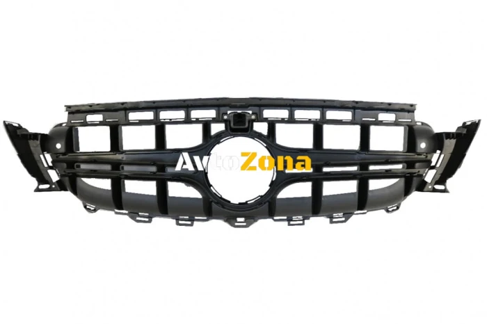 Grilă centrală pentru Mercedes E-Class W213 S213 C238 A238 (2016-2019) Design negru E63