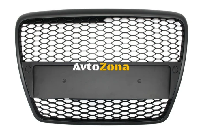 Grilă față pentru Audi A6 4F C6 (2004-2007) RS Design Matte Black