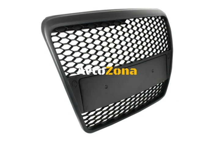 Grilă față pentru Audi A6 4F C6 (2004-2007) RS Design Matte Black