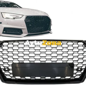 Grilă pentru Audi A4 B9 8W (2016-2018) - RS Design, Piano Black