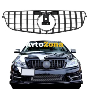 Grilă față pentru Mercedes C-Class W204 S204 (2007-2014) GT-R Panamericana Design Black